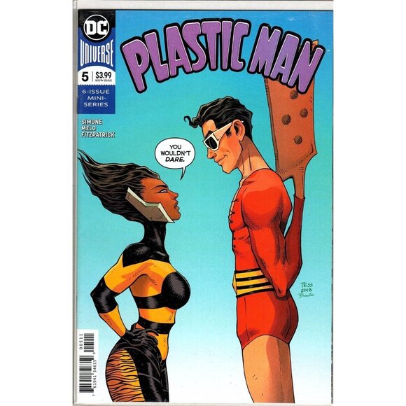 Plastic Man Issue 5 of 6 in Mini Series Comic Book Near Mint - Picture 1 of 1